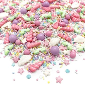 Picture of BUT FIRST UNICORNS EDIBLE SPRINKLES X 50G